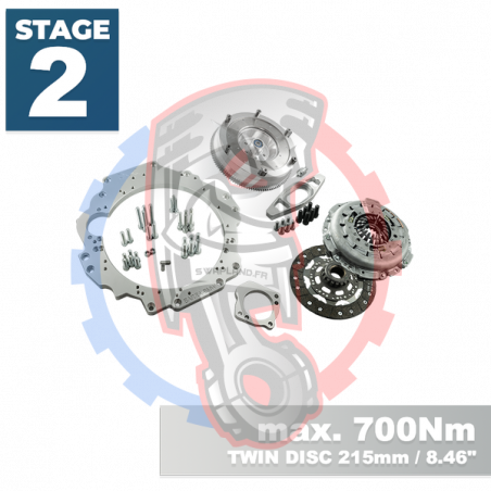 Kit embrayage Stage 2 conversion moteur Ford Barra boite BMW M57 HGD JGA HGA