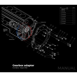 Kit embrayage Stage 2 conversion moteur Honda K boite Nissan 350Z 370Z 2