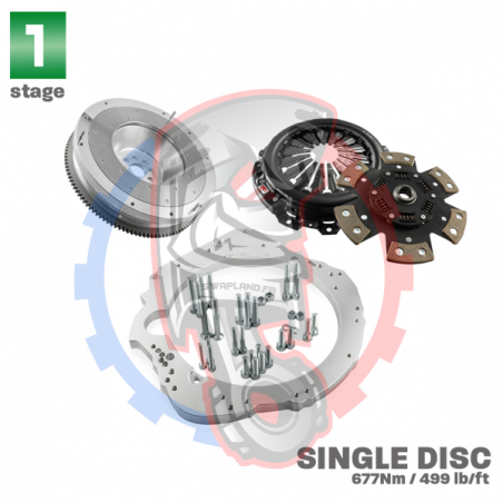 Kit embrayage Stage 1 conversion moteur Honda K boite Nissan 350Z 370Z