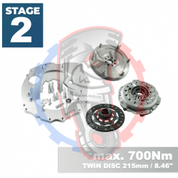 Kit embrayage stage 2 conversion moteur BMW M57 pour boite Nissan Patrol Y61 ZD30