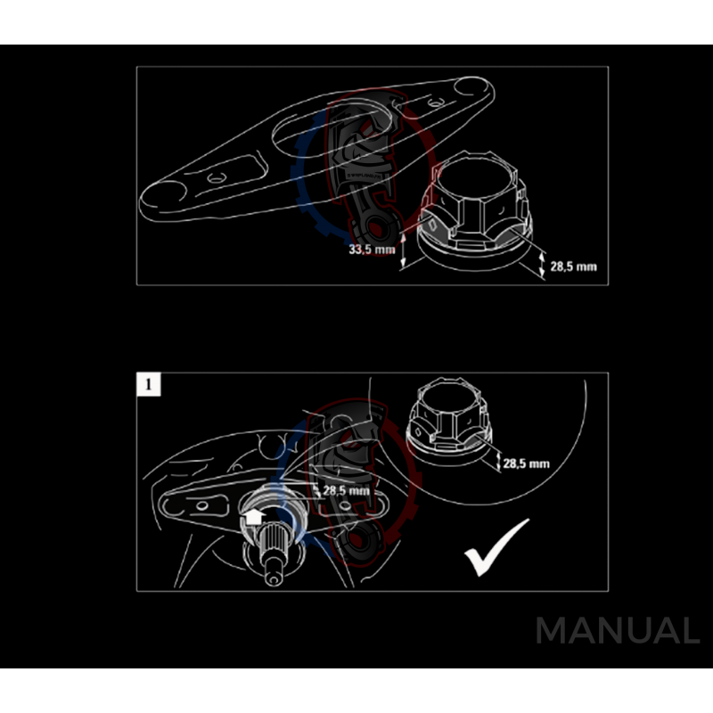Kit embrayage Race stage 1 conversion moteur Volvo boite BMW M57N HGU HGK / N54