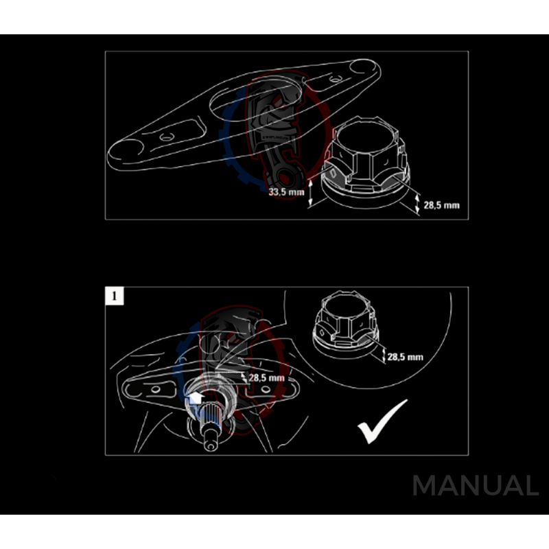 Kit embrayage stage 1 conversion moteur Volvo boite BMW M57N HGU HGK / N54