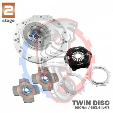 Kit embrayage Race Stage 2 conversion moteur Mercedes M156 boite BMW M50 S50 M52 S52 M54