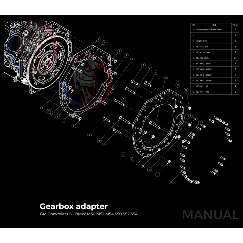 Moteur V8 5.7L Chevrolet essence