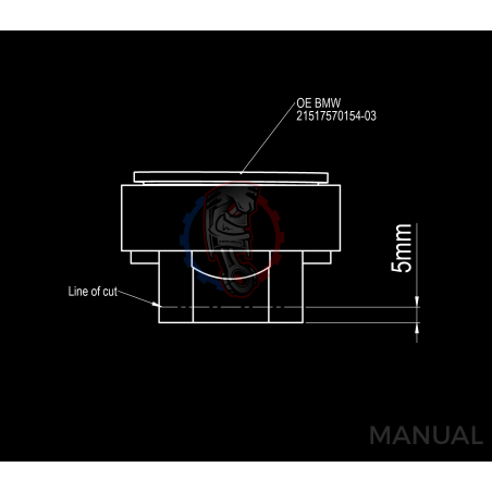 Kit embrayage stage 2 conversion moteur BMW M50 M52 M54 S50 S52 S54 pour boite BMW M57N HGD JGA