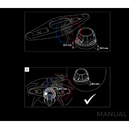 Kit embrayage Race stage 2 conversion moteur BMW M60 M62 boite BMW M57N HGD JGA