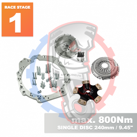 Kit embrayage Race stage 1 conversion moteur Toyota UZ boite BMW M57N HGD JGA