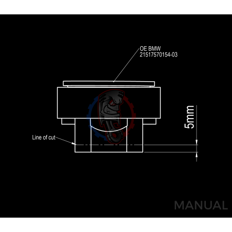 Kit embrayage stage 2 conversion moteur Toyota UZ pour boite BMW N54