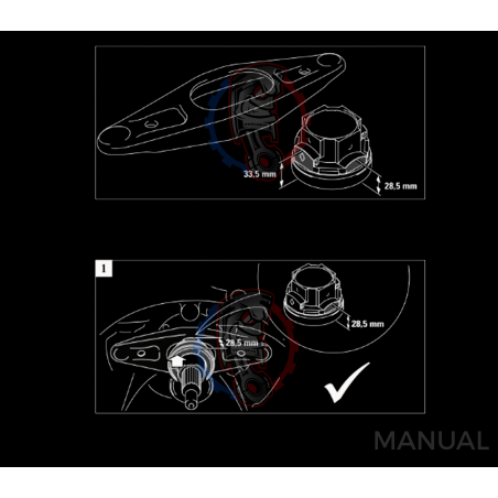 Kit embrayage Race stage 3 conversion moteur Toyota UZ boite BMW M57N HGD JGA