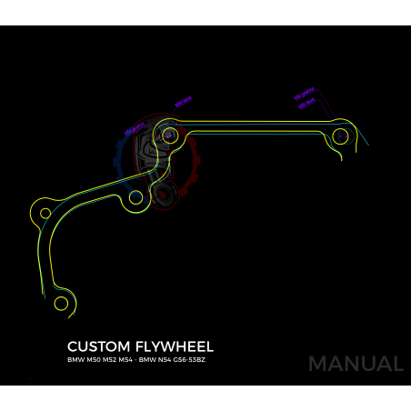 Kit embrayage Race stage 3 conversion moteur BMW M50 M52 M54 S50 S52 S54 boite BMW N54