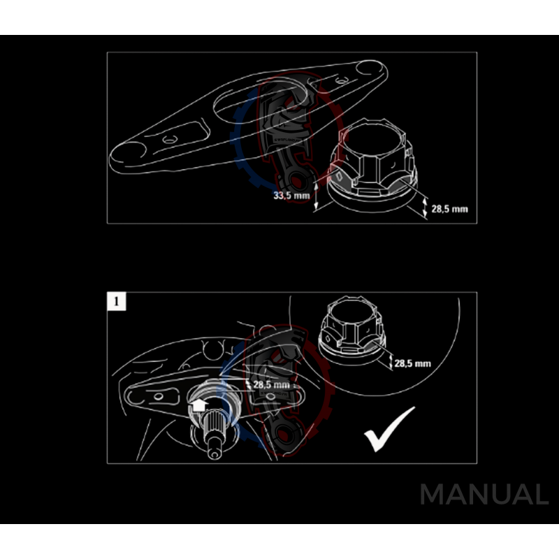 Kit embrayage Race stage 2 conversion moteur Toyota 1JZ 2JZ boite BMW M50 S50 M52 S52 M54