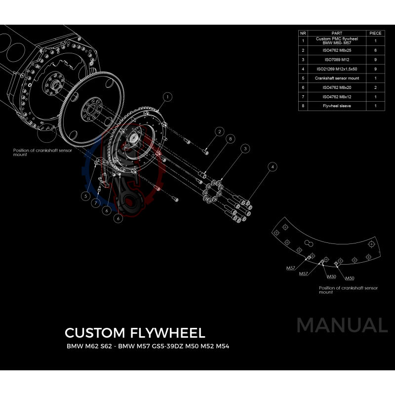 Kit Embrayage Race Stage Conversion Moteur Bmw M S Boite Bmw M S M S M