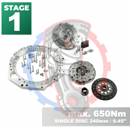 Kit embrayage stage 1 conversion moteur BMW M62 S62 pour boite BMW M57 / E46 S54 M3
