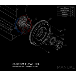 Kit embrayage race Stage 1 conversion moteur BMW M50 S50 M52 S52 M54 S54 boite BMW N54 2