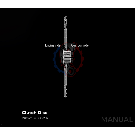 Kit embrayage race Stage 1 conversion moteur BMW M50 S50 M52 S52 M54 S54 boite BMW N54