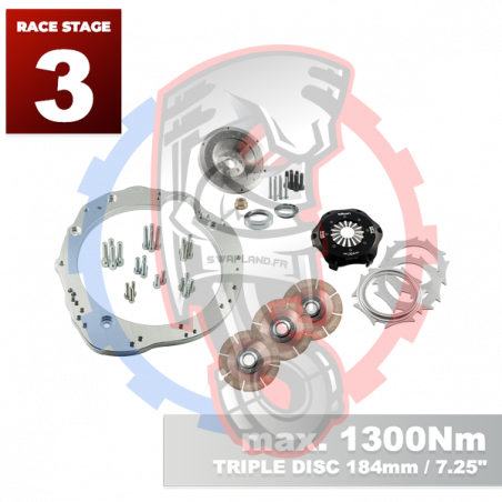 Kit embrayage Race stage 3 conversion moteur Nissan RB boite Nissan 350Z 370Z