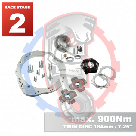 Kit embrayage Race stage 2 conversion moteur Nissan RB boite Nissan 350Z Z33 370Z Z34 CD009