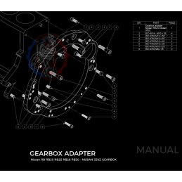 Kit embrayage Race stage 2 conversion moteur Nissan RB boite Nissan 350Z Z33 370Z Z34 CD009 2