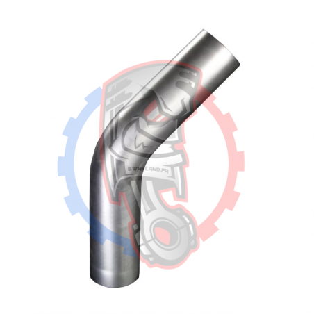 Coude titane 45 degrés 76 mm - Swapland -