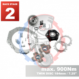 Kit embrayage Race stage 2 conversion moteur GM Chevrolet V8 LS boite Nissan 350Z 370Z