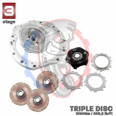 Kit embrayage Race stage 3 conversion moteur Mercedes-Benz M113 boite BMW M57N HGU HGK