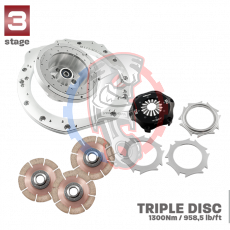 Kit embrayage Race stage 3 conversion moteur Mercedes-Benz M113 boite BMW M57N HGD JGA