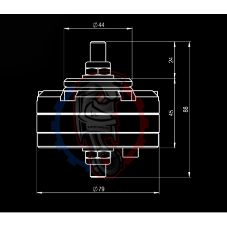 Support moteur universel en polyuréthane 80 ShA - Swapland -