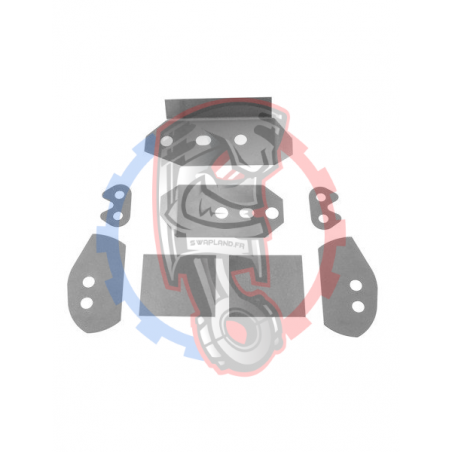 Plaques de renfort sous chassis arrière Nissan S13 S14 S15 - Swapland -