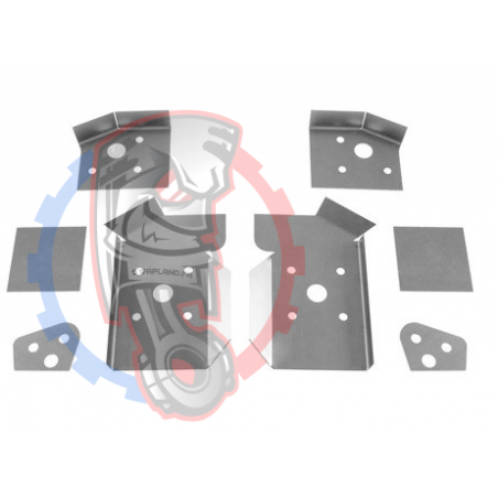 Plaques de renfort sous chassis arrière BMW E46 - Swapland -