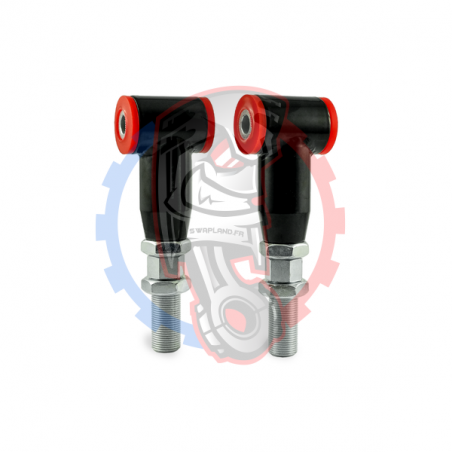 Biellette PMC Motorsport BMW E36 E46 80 ShA noir - Swapland -