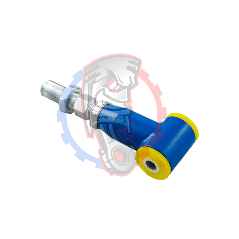 Bras inférieur arrière réglable BMW E36 E46 90ShA bleu- Swapland -