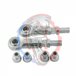 Bras inférieur arrière réglable BMW E36 E46 Uniball 95kN bleu- Swapland - 2