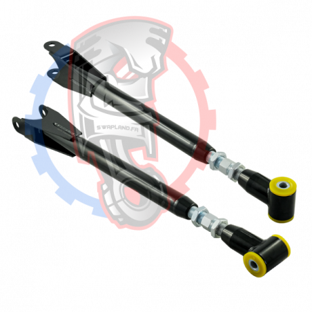 Bras inférieur arrière réglable BMW E36 E46 90ShA noir- Swapland -