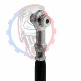 Bras inférieur arrière réglable BMW E36 E46 Uniball fluro noir- Swapland - 2