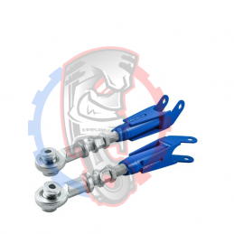Bras inférieur arrière réglable Nissan 350Z uniball bleu- Swapland -