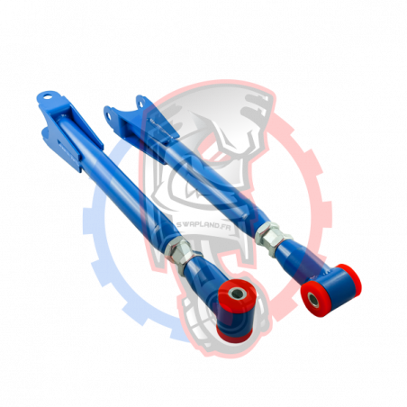 Biellette supérieur arrière réglable Nissan 350Z 80 ShA bleu- Swapland -