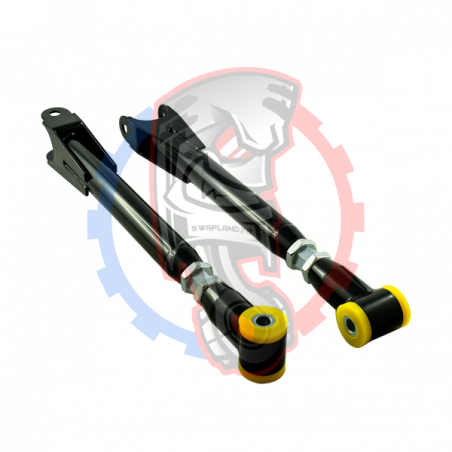 Biellette supérieur arrière réglable Nissan 350Z 90 ShA noir- Swapland -