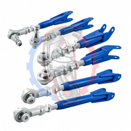 Kit Bras arrière réglable Nissan 350Z Uniball fluro bleu- Swapland -