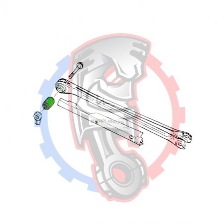 Silent bloc renforcé de bras suspensionBMW E36 E46 n°6- Swapland -