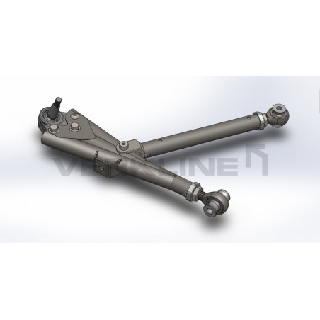 Triangles de course avant tubulaires réglables Audi A3/S3 8L, Audi TT 8N, Golf mk4 Verkline 