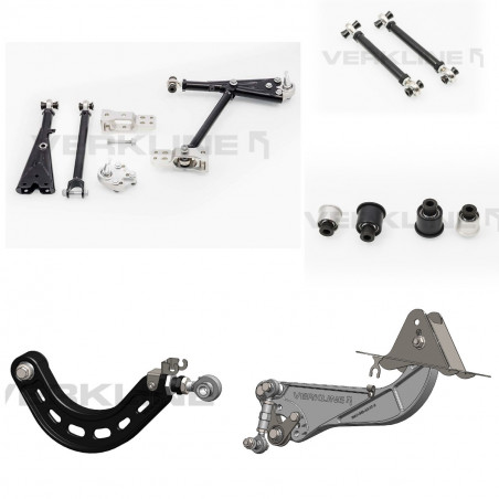 Kit complet triangle - PQ35 Audi TT A3 VW Golf 5 6 GTI Scirocco Seat Leon 2 roues Verkline 