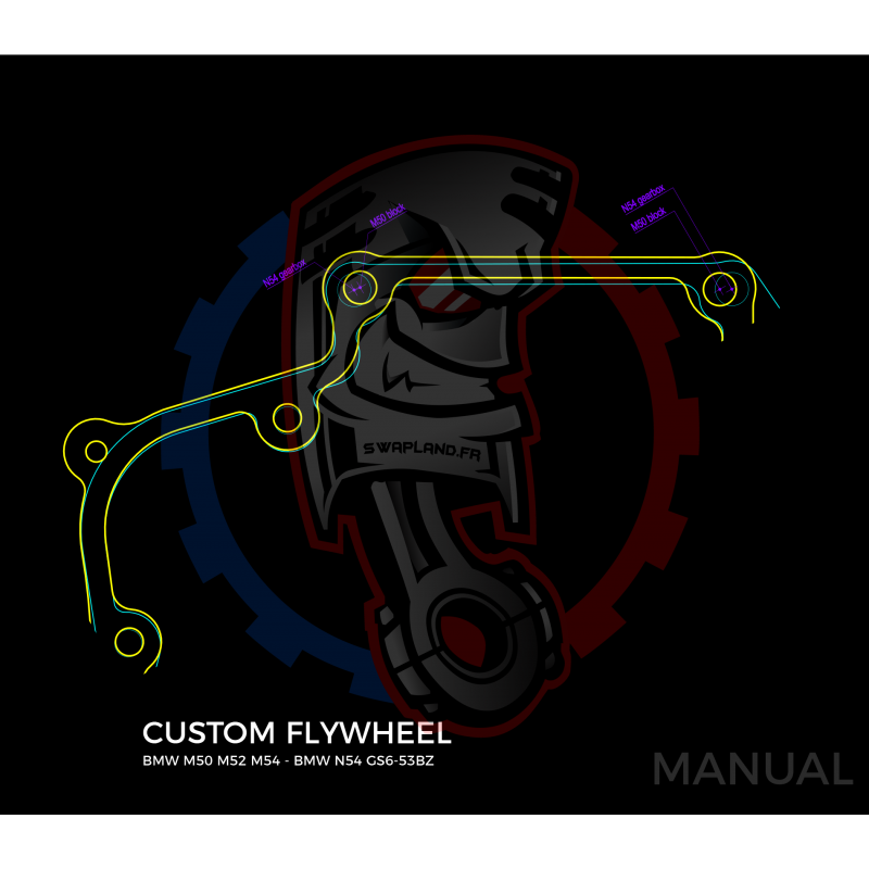 Kit embrayage Race stage 2 conversion moteur BMW M50 M52 M54 S50 S52 S54 boite BMW N54