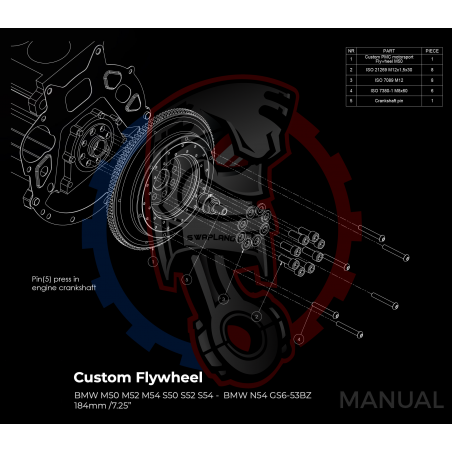 Kit embrayage Race stage 2 conversion moteur BMW M50 M52 M54 S50 S52 S54 boite BMW N54