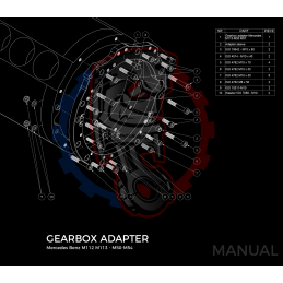 Kit embrayage Race Stage 1 conversion moteur Mercedes M112 M113 M113K boite BMW M50 S50 M52 S52 M54 2