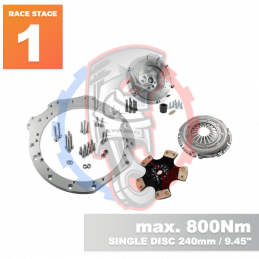 Kit embrayage Race Stage 1 Mercedes-Benz M112 M113 M113K boite BMW M57 / E46 S54 M3 - 240mm