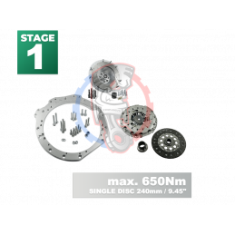 Kit embrayage Stage 1 conversion moteur Mercedes M112 M113 M113K boite BMW M57 / E46 S54 M3 - 240mm