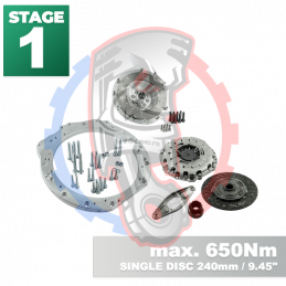 Kit embrayage Stage 1 conversion moteur M112 M113 M113K boite BMW M57N2 6-speed HGU HGK / N54 - 240mm