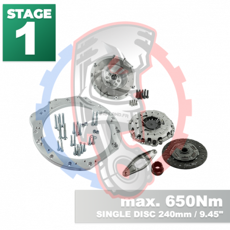 Kit embrayage Stage 1 conversion moteur M112 M113 M113K boite BMW M57N2 6-speed HGU HGK / N54 - 240mm