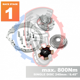 Kit embrayage Race Stage 1 conversion moteur Honda K K20 K24 boite BMW M50 S50 M52 S52 M54 - 240mm