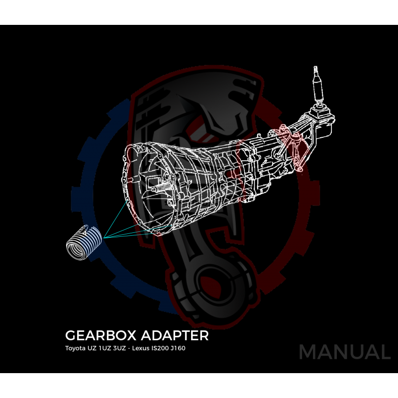 Kit embrayage stage 1 conversion moteur Toyota Toyota JZ 1JZ 2JZ boite Toyota Altezza / Lexus IS200 J160 Aisin AZ6 1ere gen